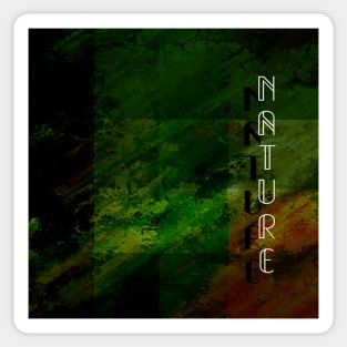 Abstract nature design Sticker